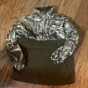 Drake Youth Camo Pullover